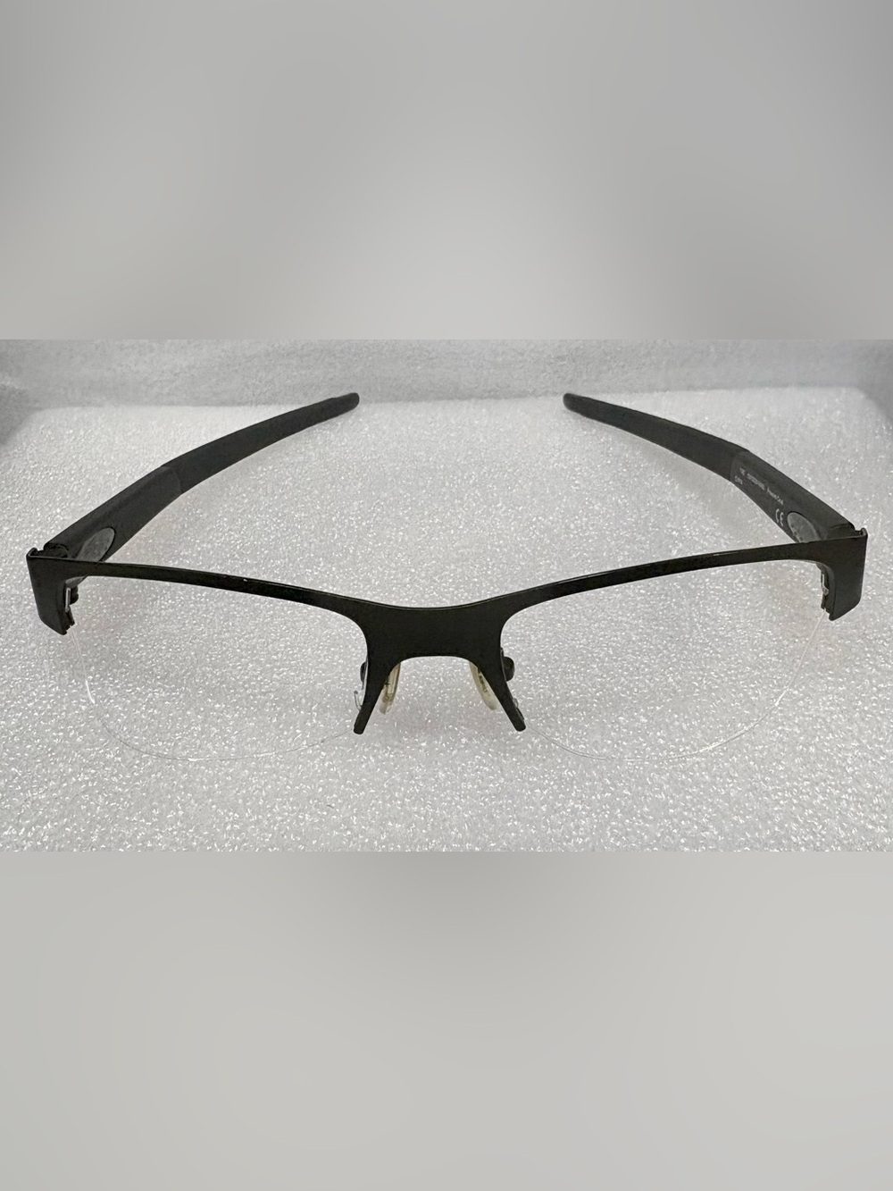 Oakley OX3226 Crosslink 0.5 Black Metal Eyeglass Frames Only 0453 Powder Coal